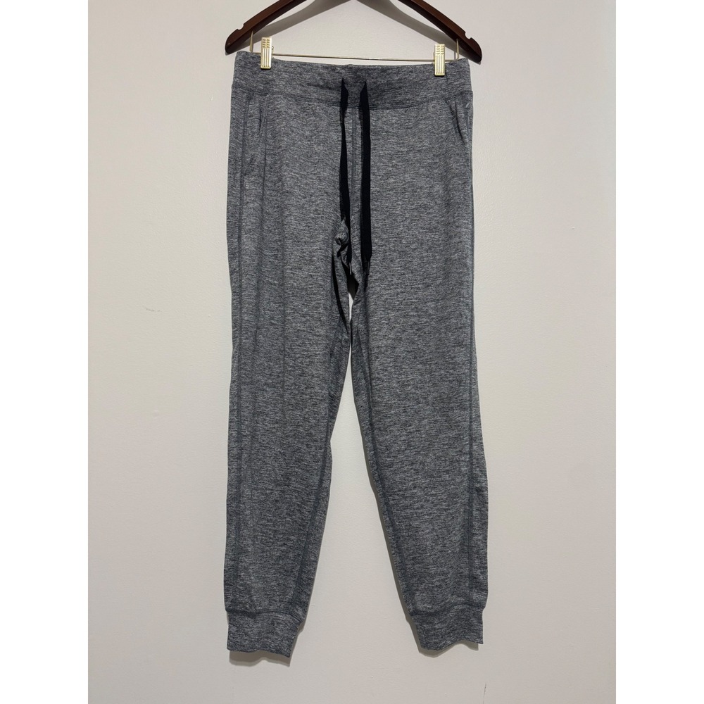 GapFit Womens Heather Grey Joggers Drawstring Athletic Sweatpants Size M